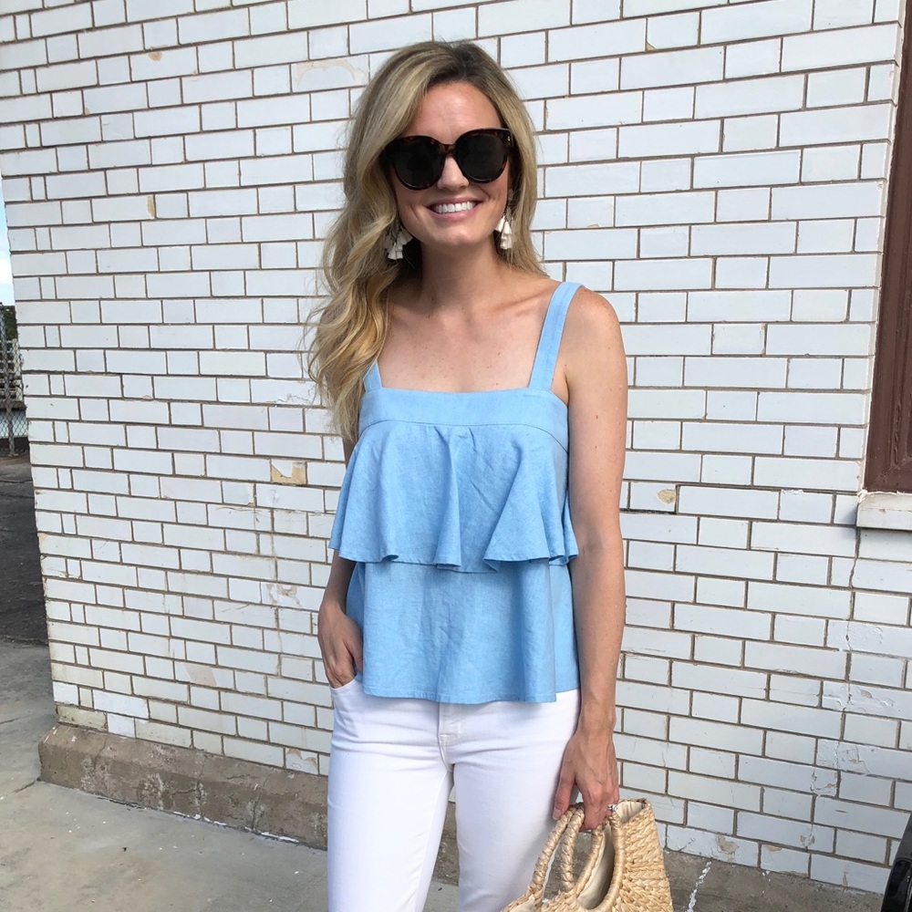 Ruffled top